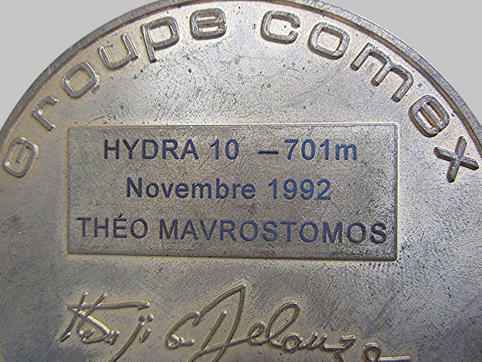 ROLEX-SEA-DWELLER COMEX, REF. 16600, PROPERTY OF THE DEEPEST WORLD DIVER:  THÈO MAVROSTOMOS | RARE WATCHES, FINE JEWELS \u0026amp; MODERN ART | Monaco,  July 17-18, 2018