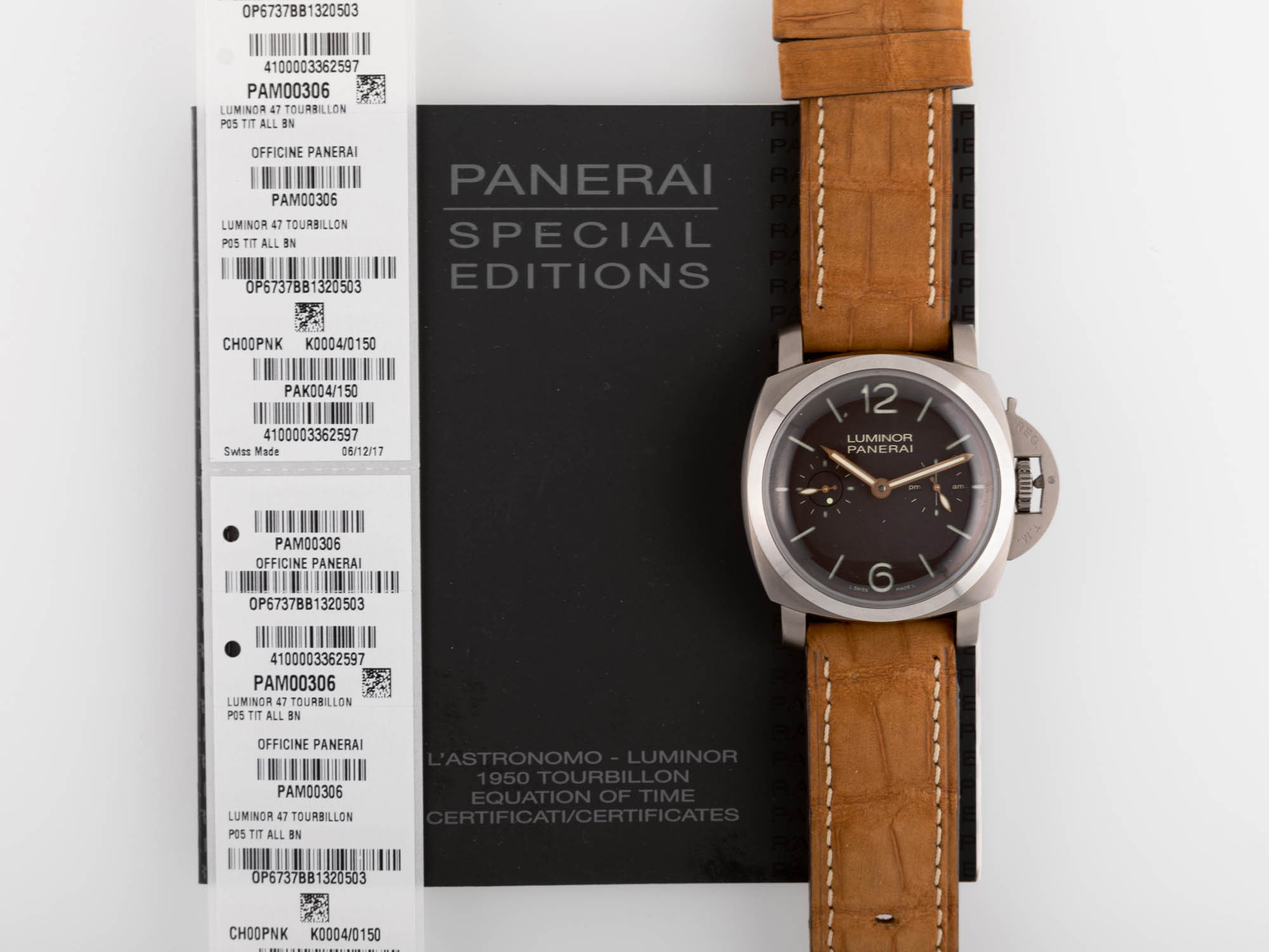 panerai dual time zone