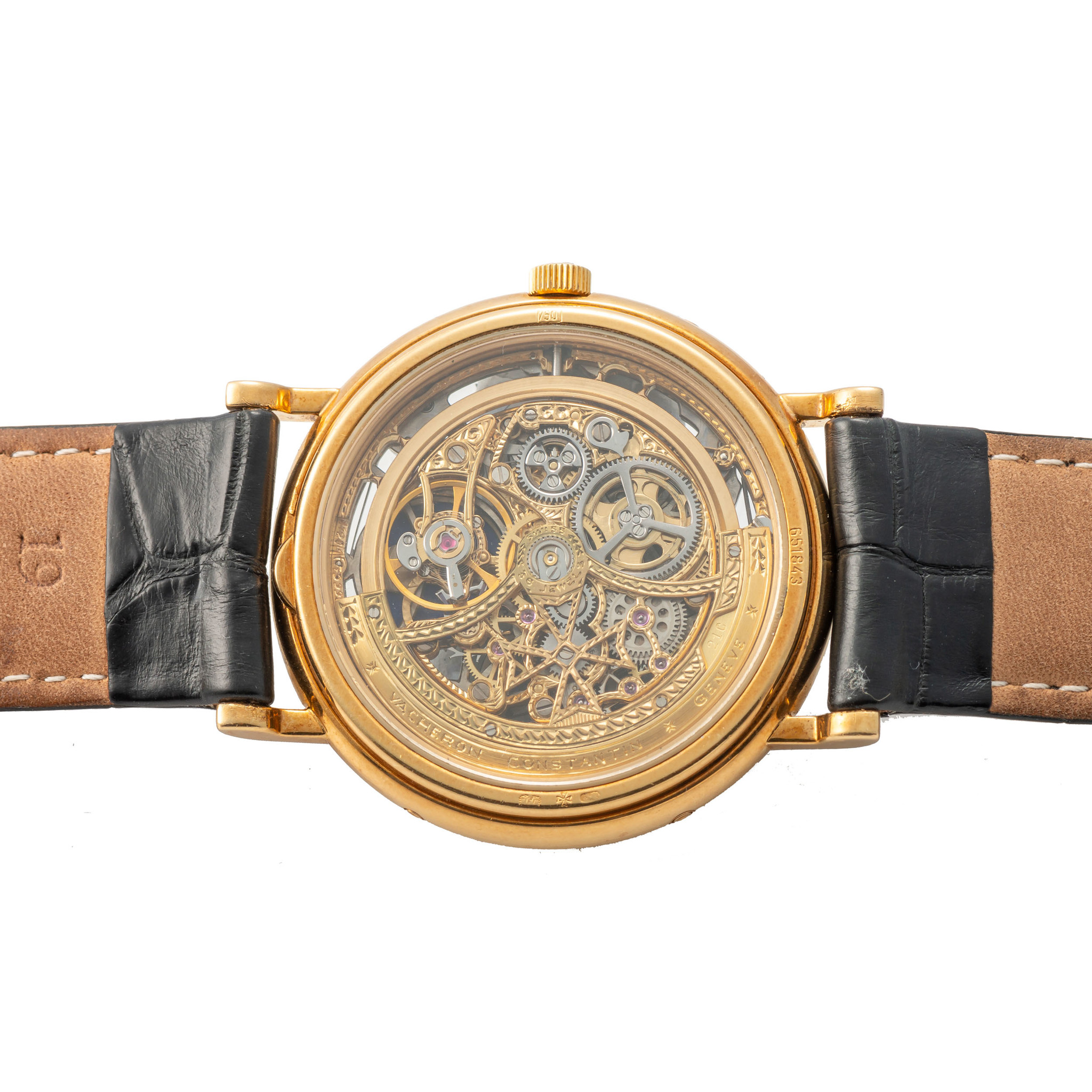 VACHERON CONSTANTIN, REF. 43032, SKELETON PERPETUAL CALENDAR, YELLOW ...