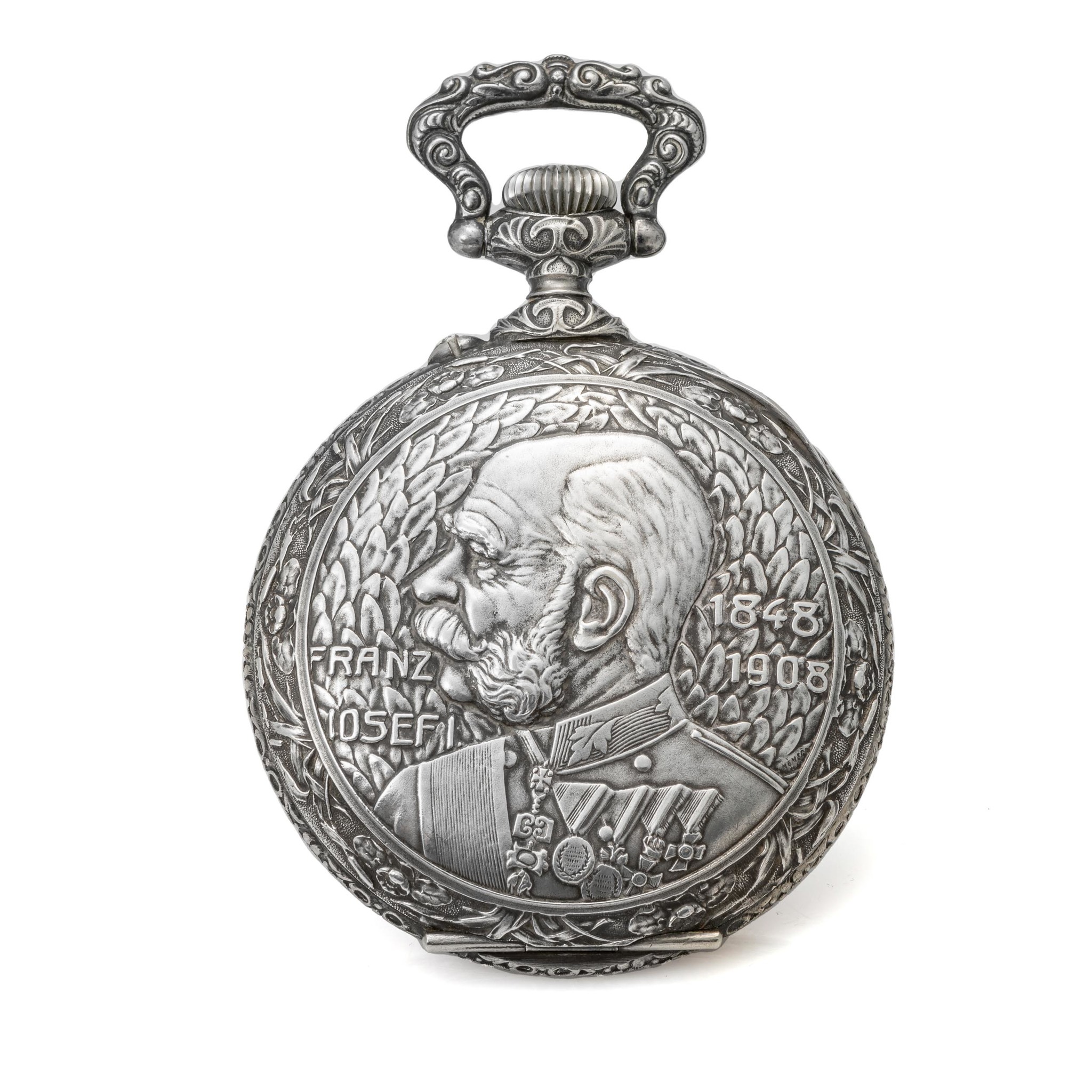 Doxa commemorating franz joseph 1 60 years of reign silver only