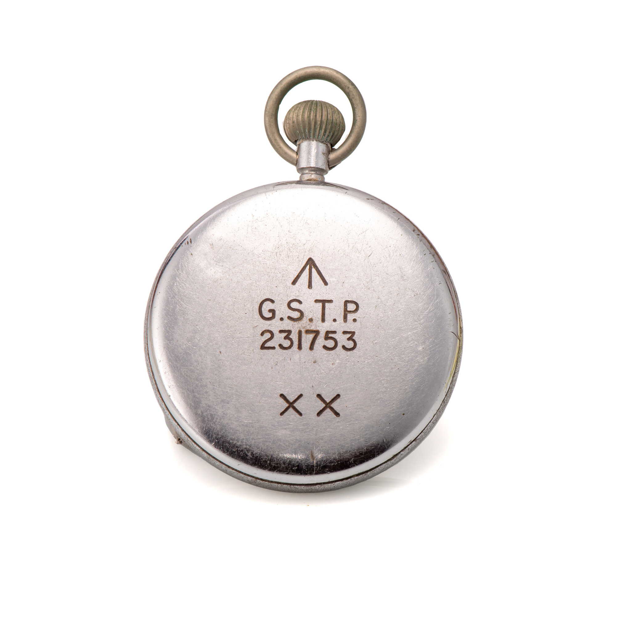 JAEGERLECOULTRE, MILITARY POCKET WATCH, RADIUM INDEX AND HANDS Only