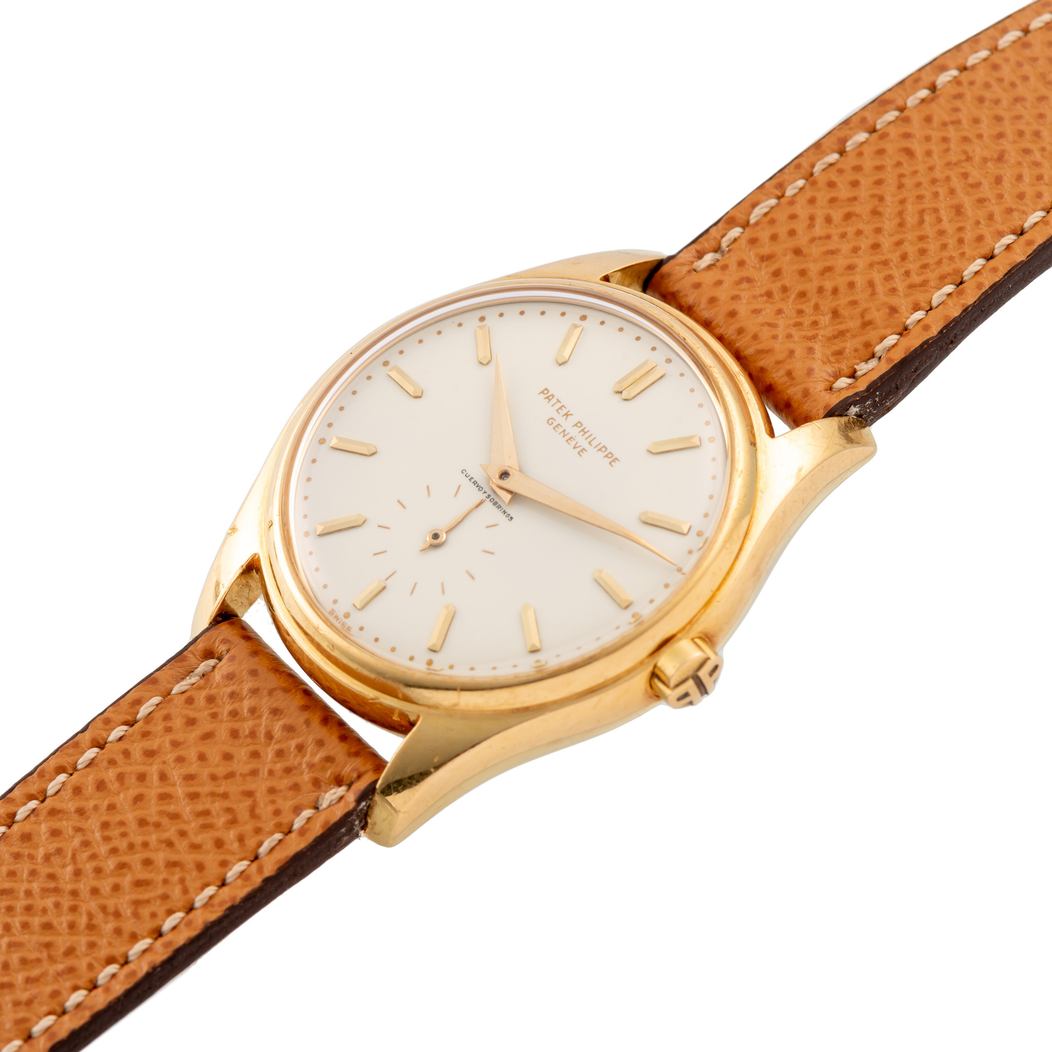 PATEK PHILIPPE, REF. 2526, ENAMEL DIAL, RETAILED BY CUERVO Y SOBRINOS ...