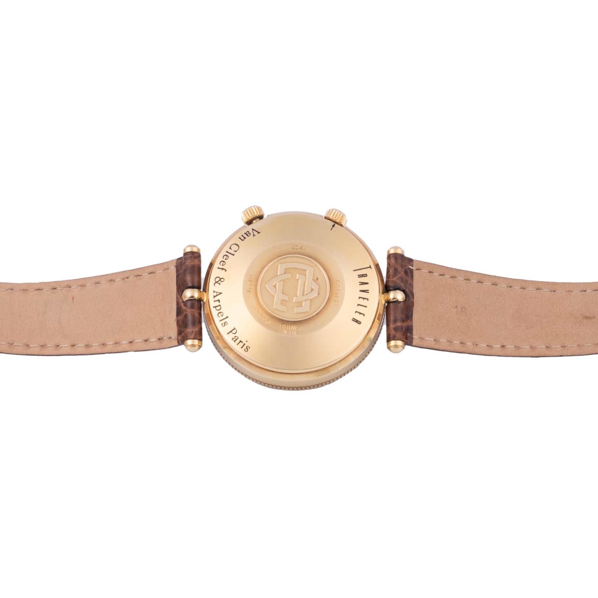 Van Cleef & Arpels Ref. 61221, centreseconds, alarm, World Time; limited edition of 398 pieces